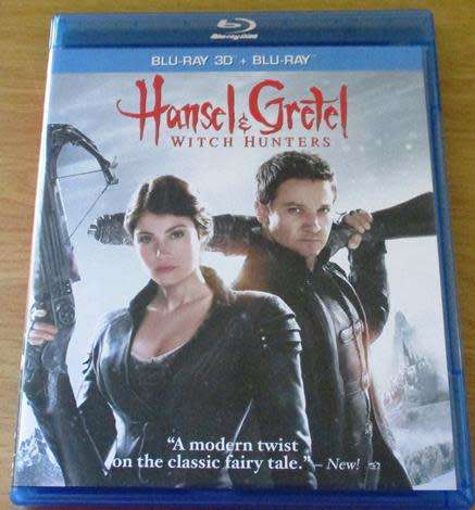 HANSEL & GRETEL Witch Hunters BLU RAY + BLU RAY 3D [Shelf H]