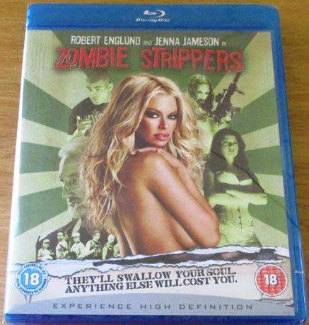 ZOMBIE STRIPPERS BLU RAY [Shelf H]