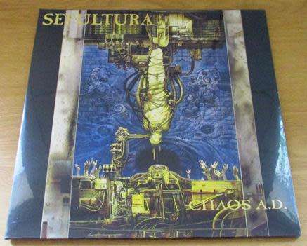 SEPULTURA Chaos A.D. Remastered Expanded Edition 2xLP VINYL Record