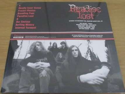 PARADISE LOST Live Death LP VINYL Record