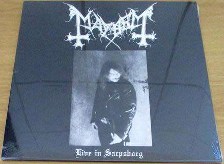 MAYHEM Live In Sarpsborg LP VINYL Record
