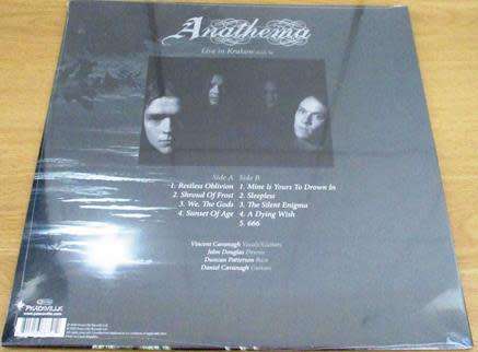 ANATHEMA A Vision Of A Dying Embrace LP VINYL Record