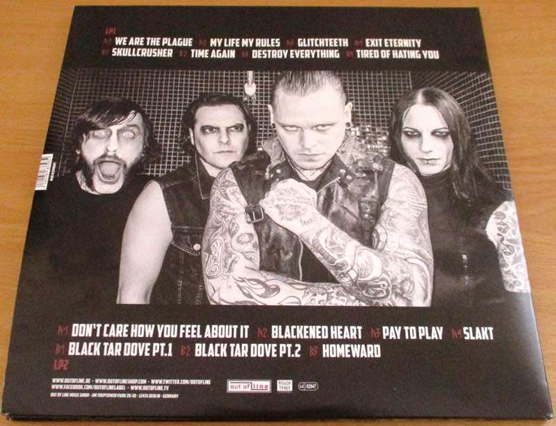 COMBICHRIST This is Where Death Begins CD + RED/GREEN Coloured 2xLP VINYL Record