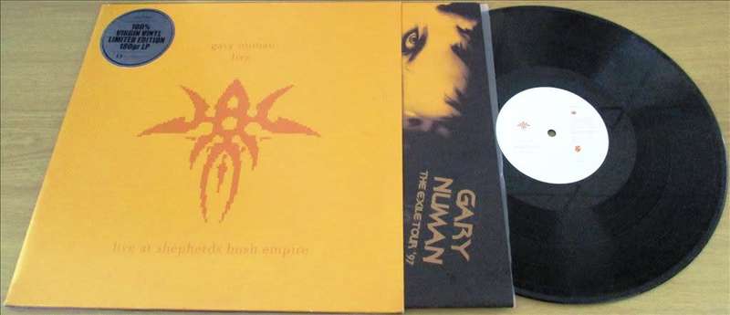 GARY NUMAN Live At Shepherds Bush Empire 2xLP VINYL