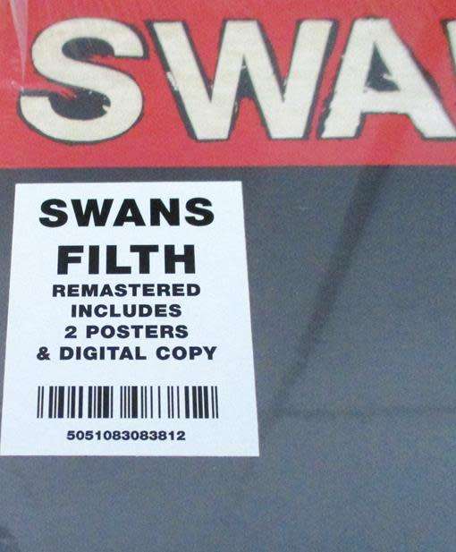 SWANS Filth LP VINYL RECORD
