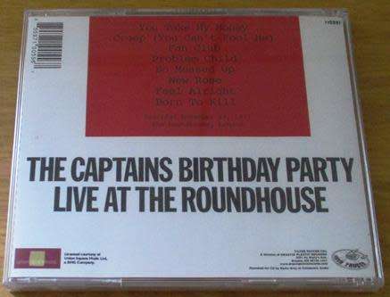 THE DAMNED The Captain`s Birthday Party - Live At The Roundhouse CD