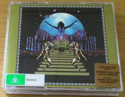 KYLIE MINOGUE Aphrodite Les Folies (Live In London) 2xCD+DVD