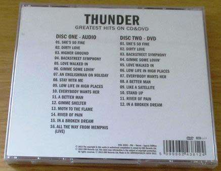 THUNDER Greatest Hits CD+DVD