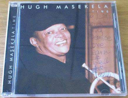 HUGH MASEKELA Time CD Autographed on cover [Zx3]