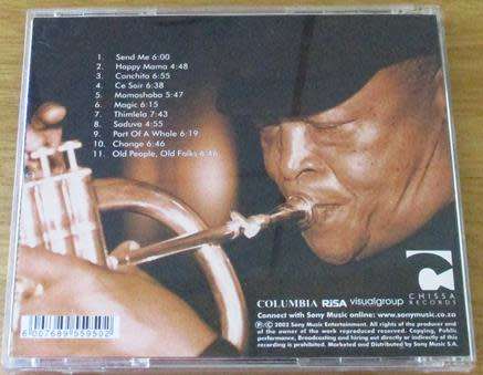HUGH MASEKELA Time CD Autographed on cover [Zx3]