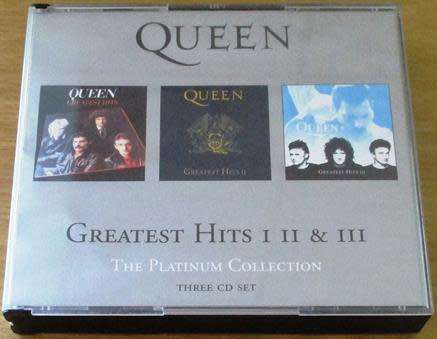 QUEEN Greatest Hits I, II + III CD [Shelf Z x 2]