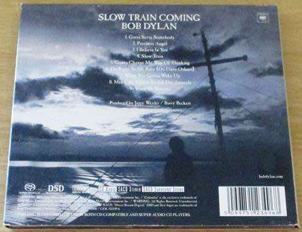 BOB DYLAN Slow Train Coming Super Audio CD Digipak [Shelf Z x 2]