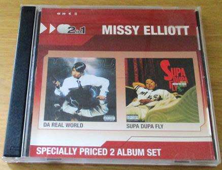 MISSY ELLIOT Da Real World / Supa Dupa Fly 2xCD [Zx1]