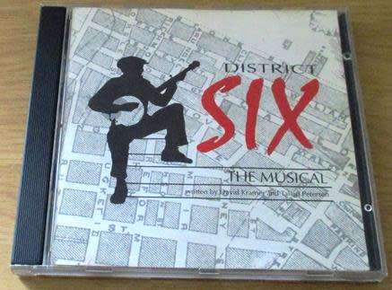 DISTRICT SIX The Musical CD