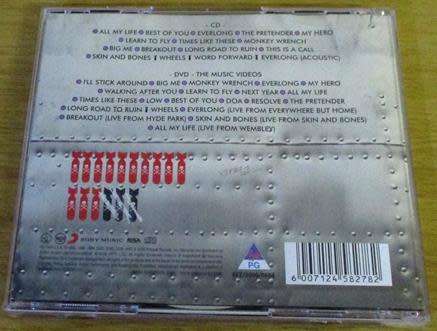 FOO FIGHTERS Greatest Hits CD+DVD [Shelf Z x 2]