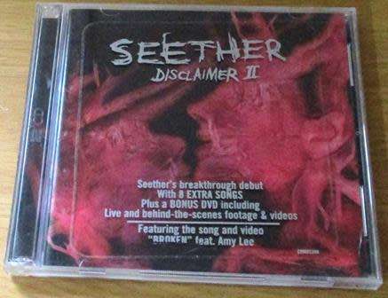 SEETHER Disclaimer II CD+DVD [Shelf Z x 2]