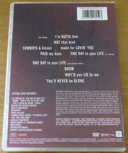 ANASTACIA The Video Collection  DVD