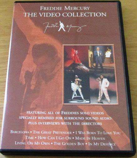 FREDDIE MERCURY The Video Collection DVD