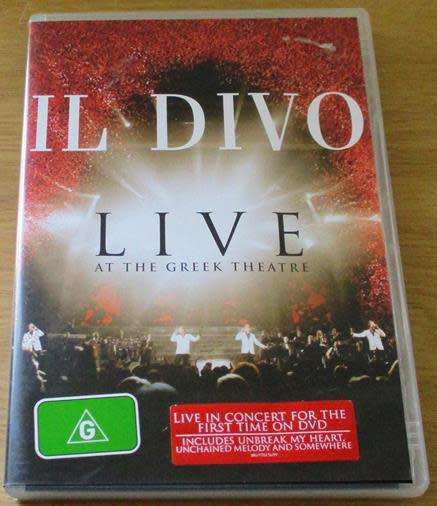 IL DIVO Live at the Greek Theatre DVD