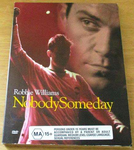 ROBBIE WILLIAMS Nobody Someday DVD