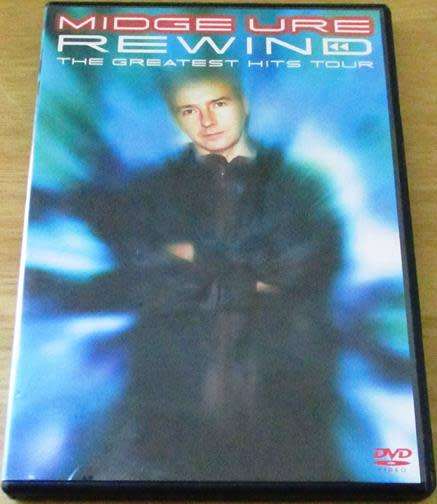 MIDGE URE Rewind the Greatest Hits Tour DVD