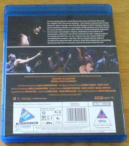 Searching for Sugar Man Rodriguez BLU RAY [Blu Ray Shelf]