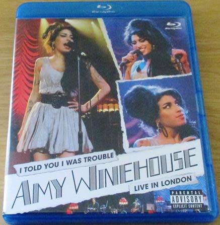 AMY WINEHOUSE I Told You I Was Trouble Live in London BLU RAY [Blu Ray Shelf]