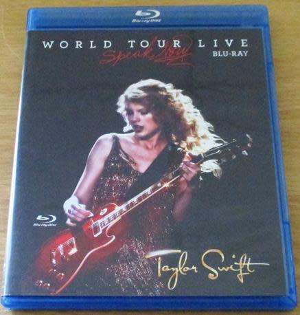 TAYLOR SWIFT Speak Now World Tour Live BLU RAY [Blu Ray Shelf]