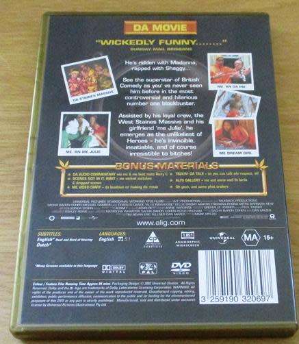 ALI G Indahouse The Movie DVD [BBOX 7]