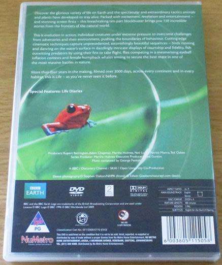 LIFE BBC Earth DVD [BBOX 7]