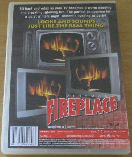 Television Virtual Fireplace DVD [BBOX 7]