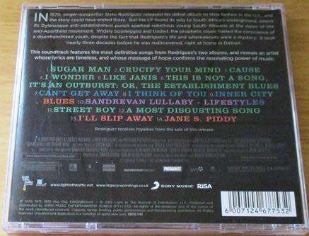SEARCHING FOR SUGAR MAN Rodriguez O.S.T. [Shelf Z x 8]