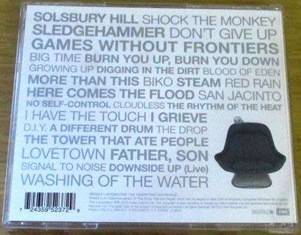 PETER GABRIEL Hit CD [Shelf Z x 8]
