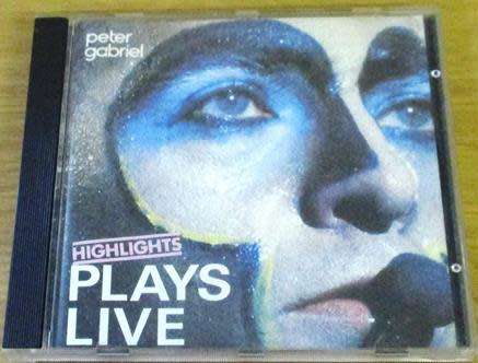 PETER GABRIEL Plays Live CD [Shelf Z x 8]