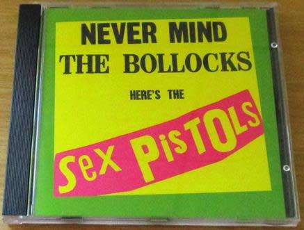 SEX PISTOLS Never Mind the Bollocks CD [Shelf Z x 8]