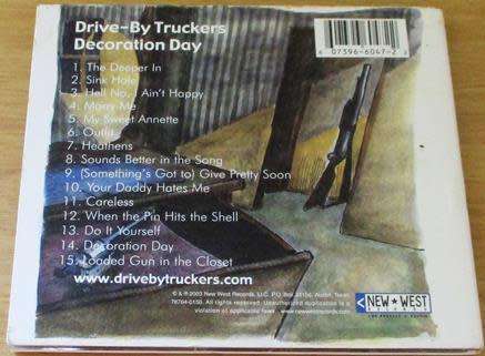 DRIVE BY TRUCKERS Decoration Day Digipak CD [Shelf G x 20]