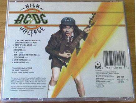 AC/DC High Voltage CD