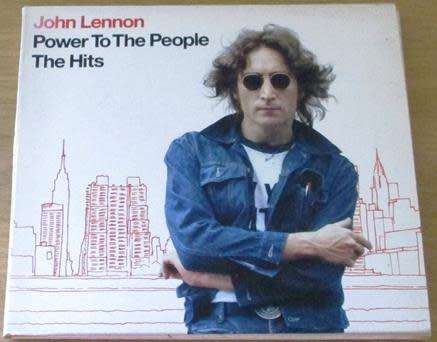 JOHN LENNON Power to the People The Hits CD+DVD [Shelf G x 25]