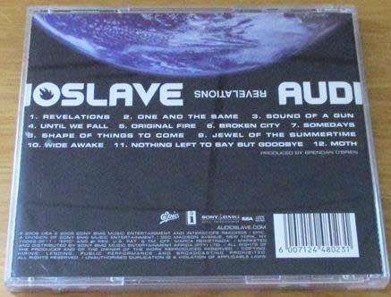 AUDIOSLAVE Revelations CD [Shelf G x 20]