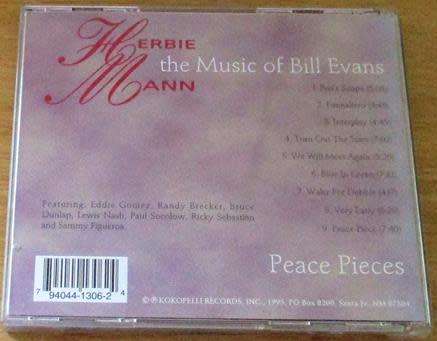 HERBIE MANN Peace Pieces [Zx3]