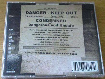 EMINEM The Marshall Mathers 2 CD [Zx1]