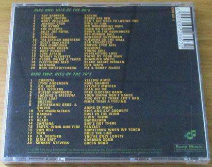 HITS OF THE 60`S & 70`S 40 Original Hits 2xCD [Shelf V x 3]