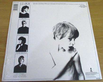 U2 Boy South African Pressing LP VINYL RECORD