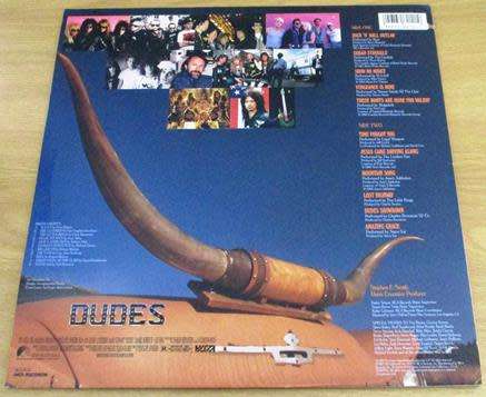 DUDES O.S.T. LP VINYL RECORD Jane`s Addiction Megadeth The Vandals W.A.S.P.