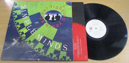 SIMPLE MINDS Street Fighting Years VINYL RECORD [MINDS1]