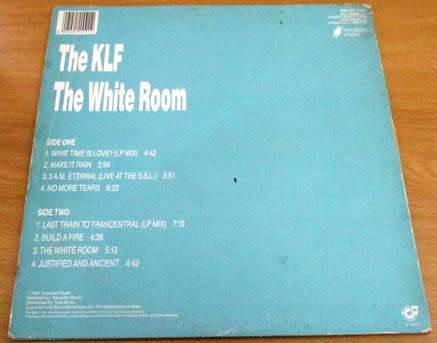 THE KLF The White Room VINYL RECORD [South African]