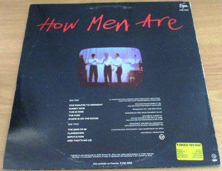 HEAVEN 17 How Men Are LP VINYL RECORD