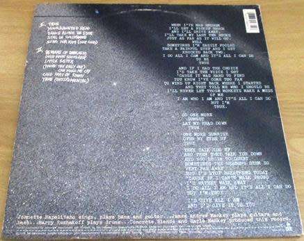 CONCRETE BLONDE Concrete Blonde LP VINYL RECORD