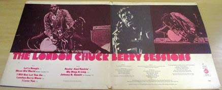 THE LONDON CHUCK BERRY SESSIONS LP VINYL RECORD