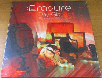 ERASURE Day-Glo (Based On A True Story) LP VINYL RECORD